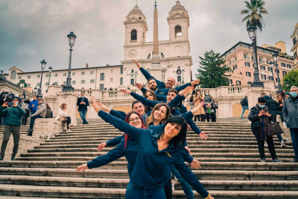 team orafo roma italy flambojan a piazza di spagna