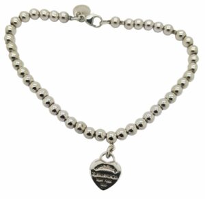 bracciale tiffany bead heart tag riparazione orafi roma italia flambojan